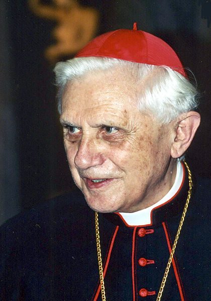 una immagine del card. Ratzinger